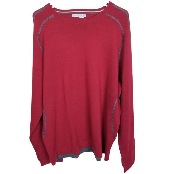 Smartwool Sweaters Smartwool Mens Xl Red Long Sleeve Thumbhole